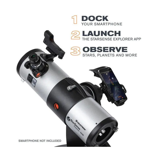 Celestron StarSense Explorer 114mm Tabletop Dobsonian Telescope