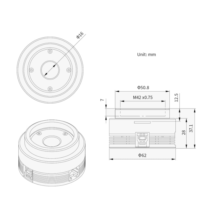 ZWO ASI678MC USB 3.0 Color CMOS Astronomy Camera