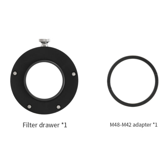 ZWO Gen 2 M42 x 0.75 Filter Drawer for 2" Filters