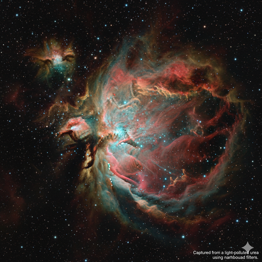 How Narrowband Filters Help in Astroimaging Under Urban Skies