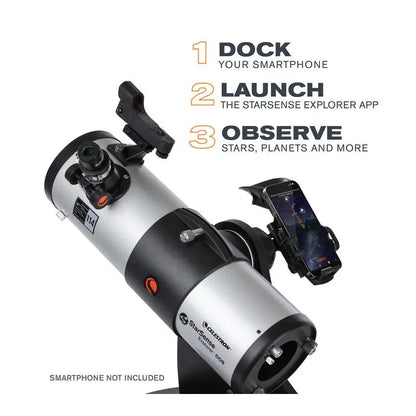 Celestron StarSense Explorer 114mm Tabletop Dobsonian Telescope