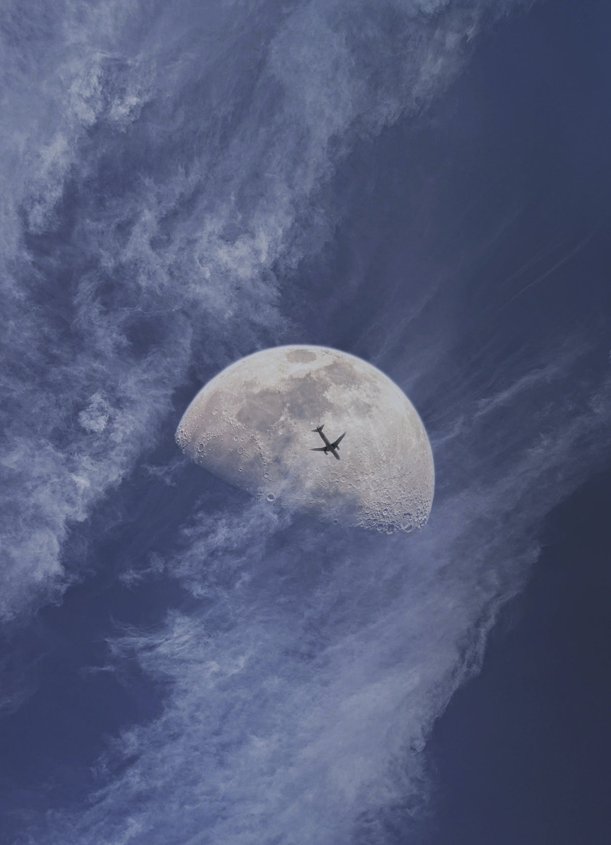 The Moon Composite Image