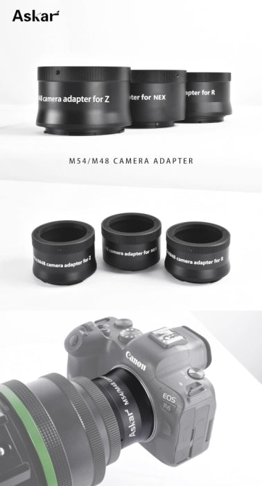 Askar M54/M48 Camera Adapter for Nikon Z
