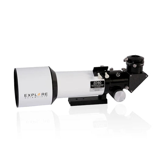 Explore Scientific ED80 Air-Spaced Essential Series APO f/6 Triplet Refracting Telescope