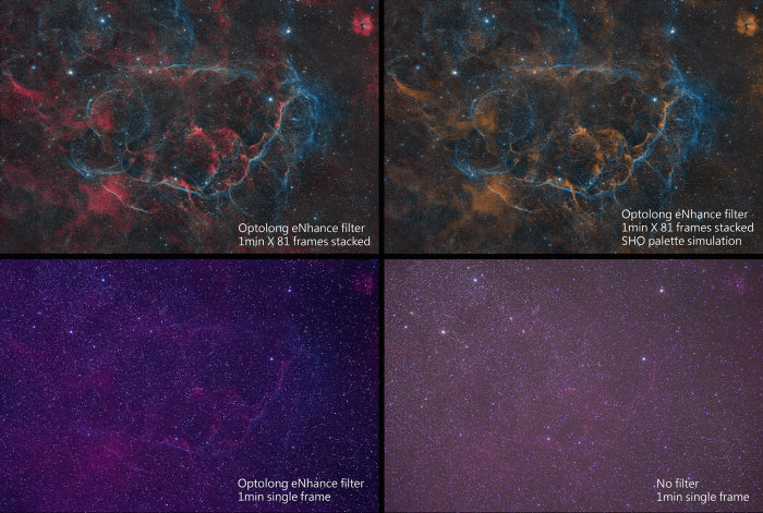 Optolong L-eNhance Light Pollution Dual-Bandpass 2" Imaging Filter