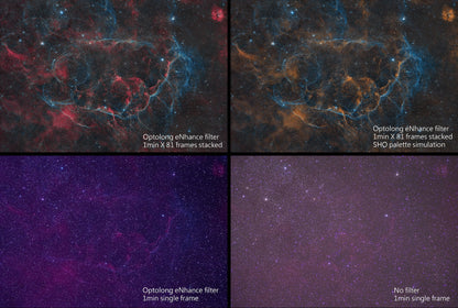 Optolong L-eNhance Light Pollution Dual-Bandpass 2" Imaging Filter