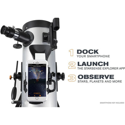 Celestron StarSense Explorer LT 114AZ Smartphone App- Reflector Telescope