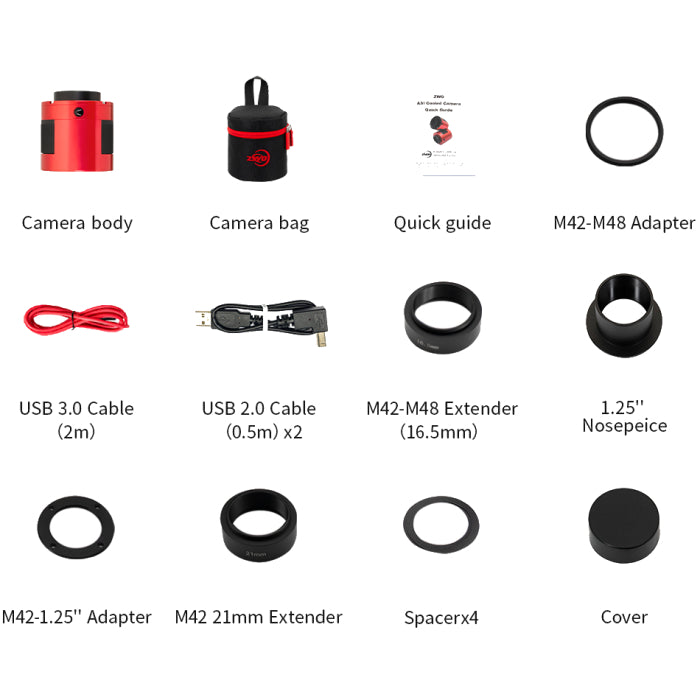ZWO ASI585MC Pro USB3 Cooled Color Camera