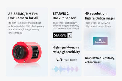 ZWO ASI585MC Pro USB3 Cooled Color Camera
