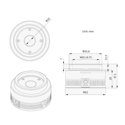 ZWO ASI662MC USB 3.0 Color CMOS Astronomy Camera