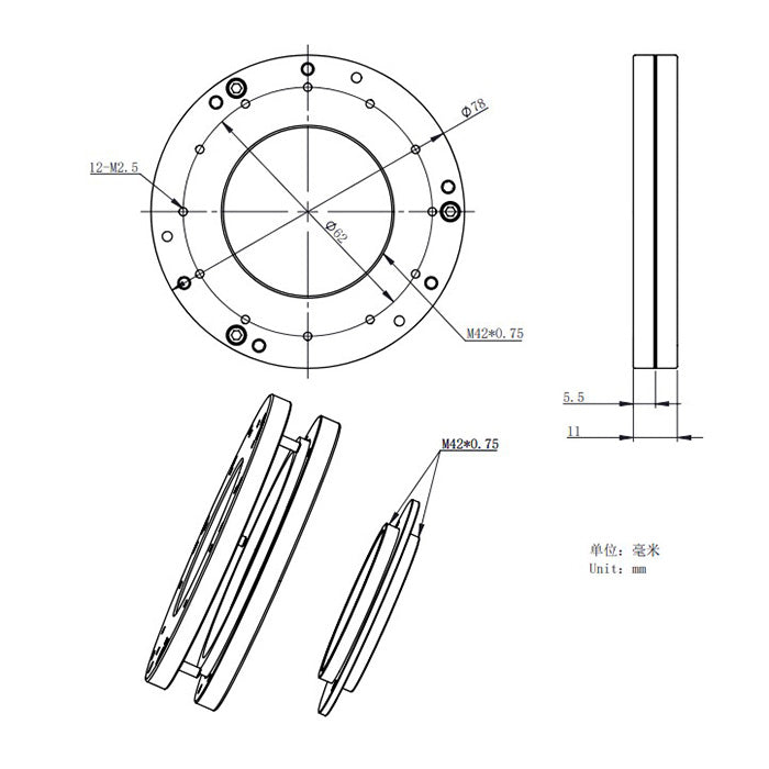 ZWO T2 Tilter II for ASI Cameras