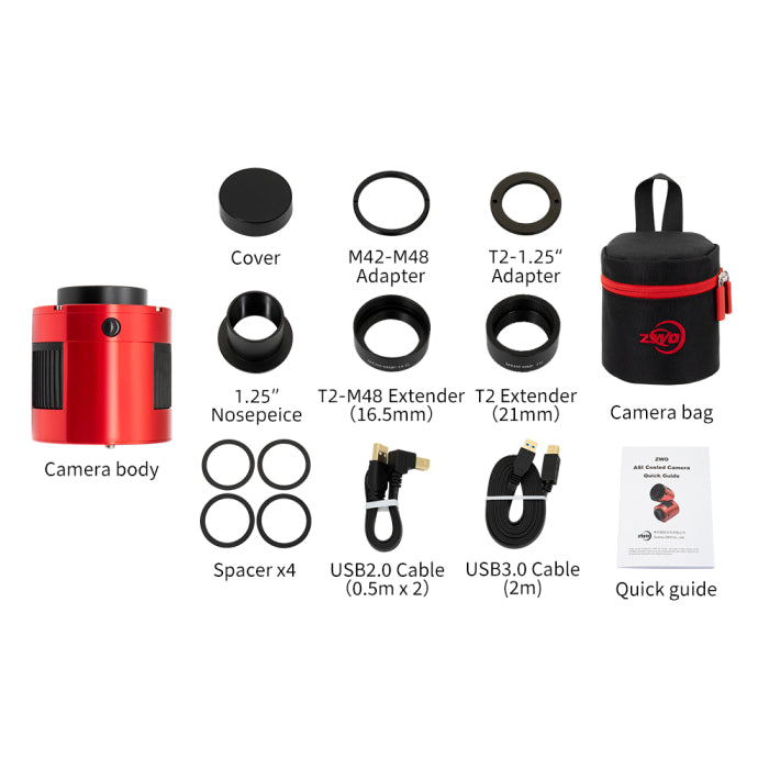 ZWO ASI533MC Pro USB3 Cooled Color Camera