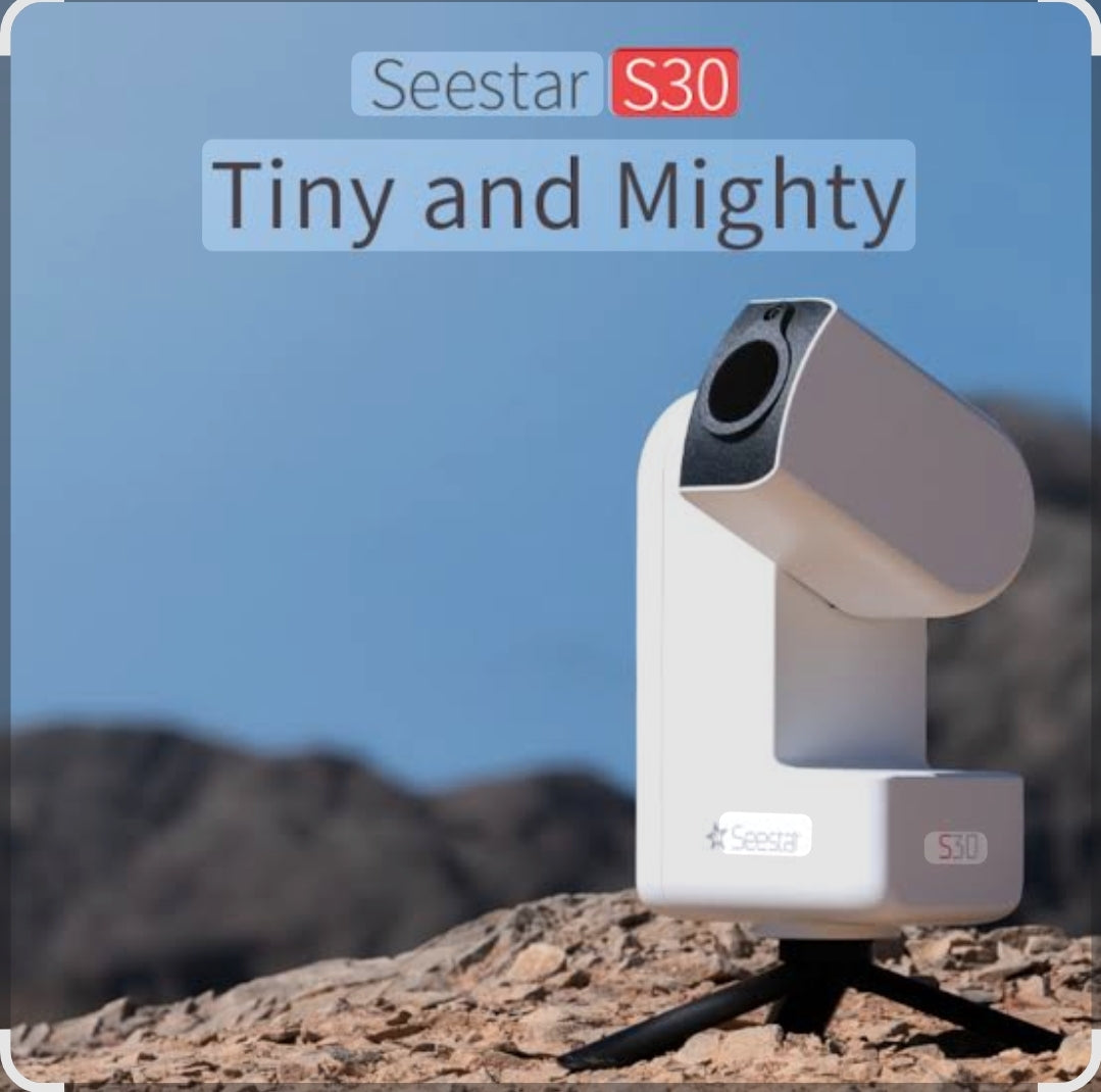 ZWO Seestar S30 Smart Telescope – Compact Smart Imaging Device